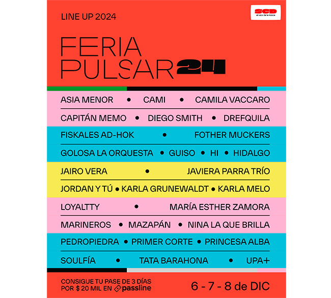 Cartel Feria Pulsar 2024